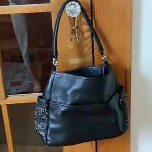 Black furla bag